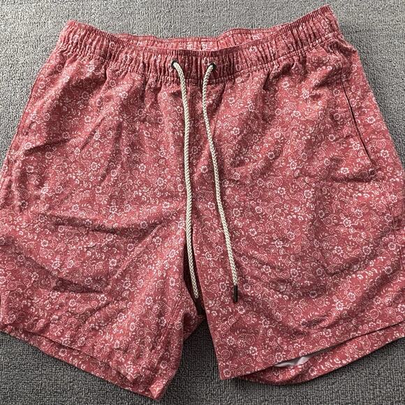 Fair Harbour Shorts Adult Size Large Red Active Athleisure Casual Men's - Picture 6 of 13